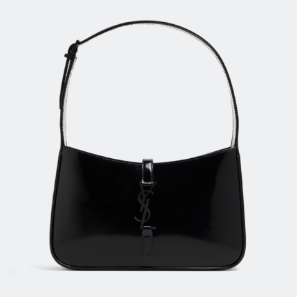 Сумка-хобо SAINT LAURENT Le 5 À 7 hobo bag, черный