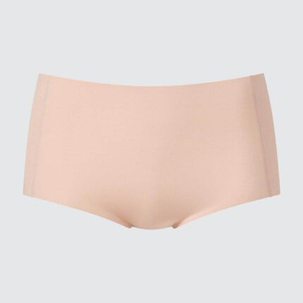 Бесшовные трусы Uniqlo AIRism Ordinary Waist Triangle, бежевый