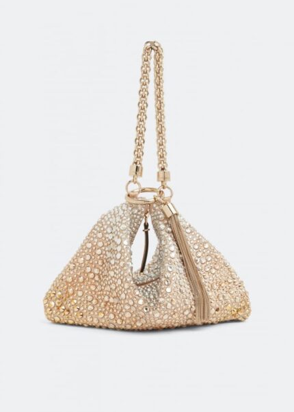 Сумка JIMMY CHOO Bonny top handle bag , черный