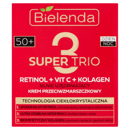 Bielenda Super Trio крем для лица против морщин 50+, 50 мл