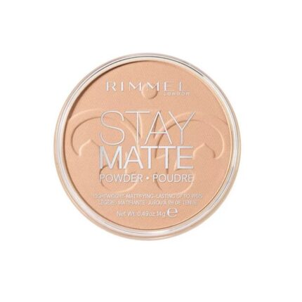 Пудра для лица Stay Matte Polvos Matificantes Rimmel, 05 Silky Beige