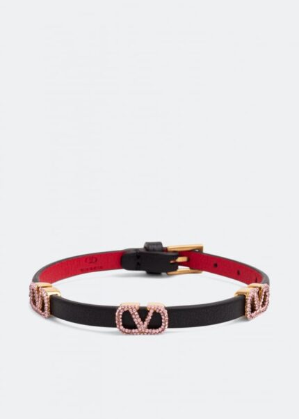 Браслет VALENTINO GARAVANI VLogo Signature bracelet, черный