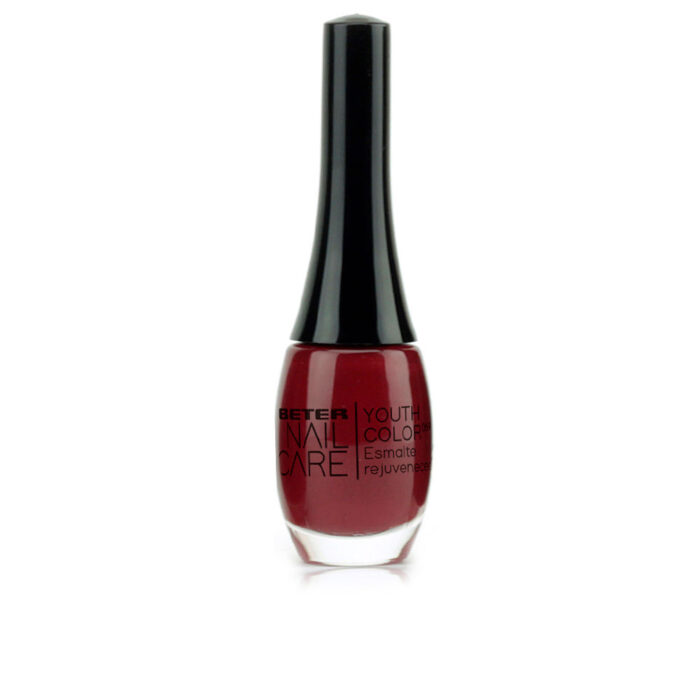 Лак для ногтей Nail care youth color #065-deep in coral Beter, 11 мл, Esmalte Youth Color 069 Red Scarlet