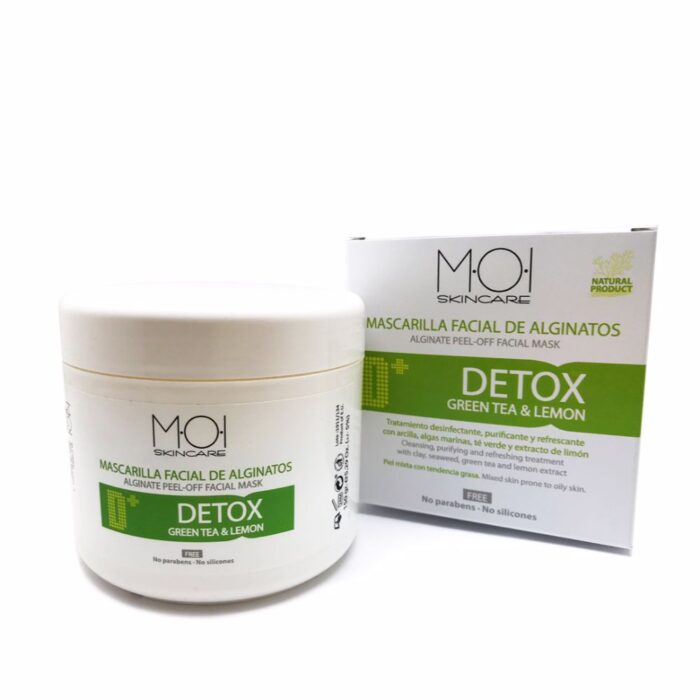 Маска для лица Mascarilla facial de alginatos detox Moi, 150 г