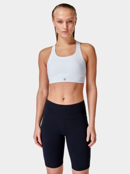 Спортивный бюстгальтер средней ударной нагрузки Sweaty Betty Power, черный