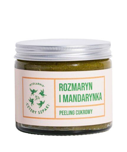 Mydlarnia Cztery Szpaki Rozmaryn i Mandarynka скраб для тела, 250 ml