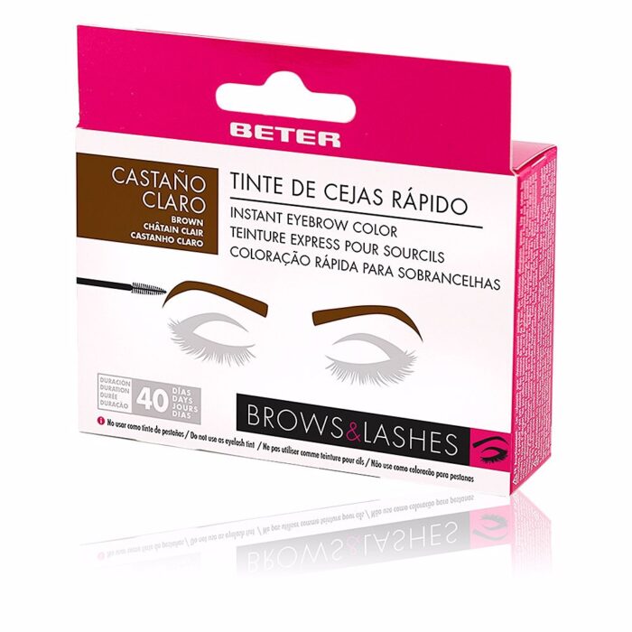 Краски для бровей Brow instant tinte cejas rápido Beter, 5г, castaño claro