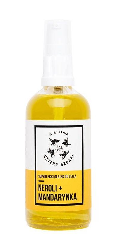 Mydlarnia Cztery Szpaki Neroli + Mandarynka масло для лица, тела и волос, 100 ml