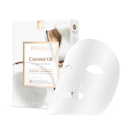 Маска для лица Farm to face sheet mask coconut oil Foreo, 3 шт