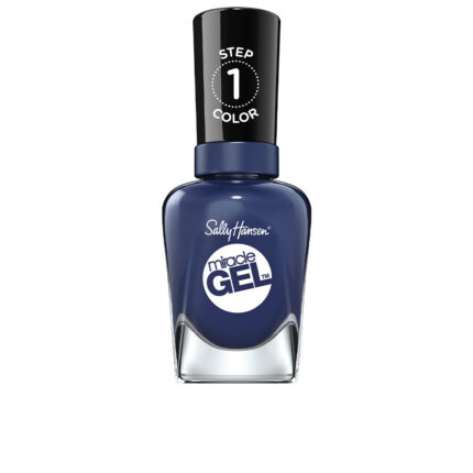 Лак для ногтей Miracle gel #799-greyfitti Sally hansen, 14,7 мл, 609-midnight mod