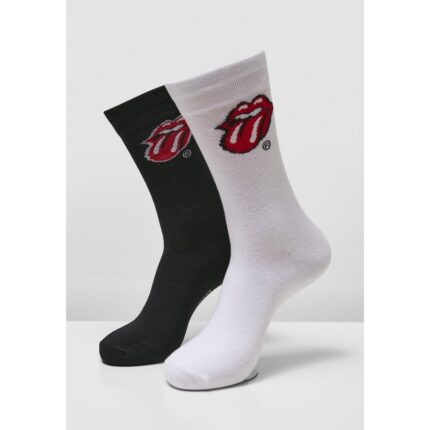 Носки Urban Classics Set Of 2 шт Of Rolling Stones Ttongue, черный