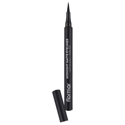 Подводка для глаз Midnight Matte Eyeliner Flormar, Negro