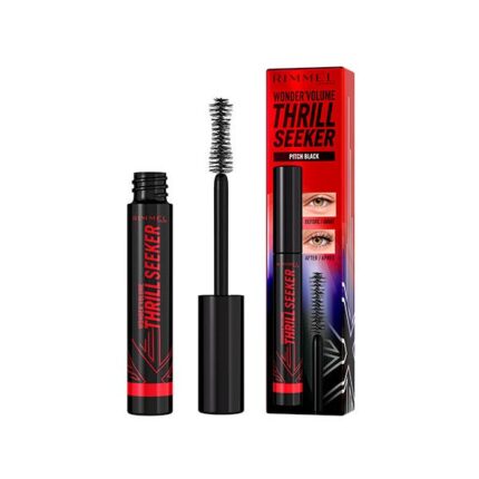 Тушь для ресниц Volume Thrill Seeker Pitch Black 1 шт Rimmel London