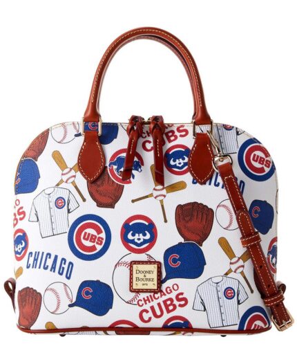 Женская белая сумка на молнии Chicago Cubs Game Day Dooney & Bourke, белый