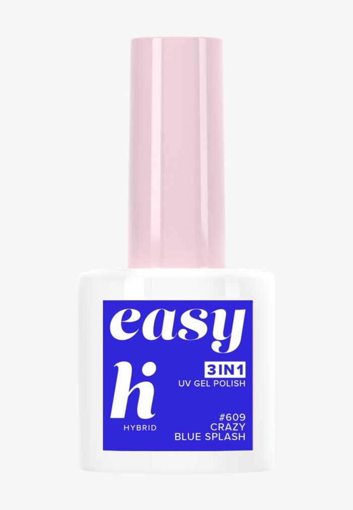 Лак для ногтей Hi Hybrid Easy 3In1 Hi Hybrid, цвет crazy blue splash