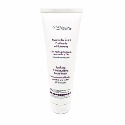 Маска для лица Mascarilla purificante hidratante kaolin Sesiom world, 250 мл