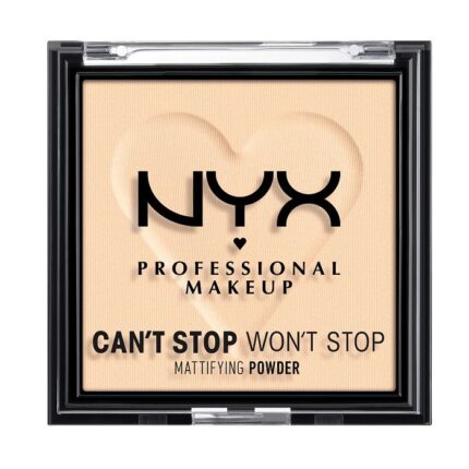 Пудра для лица Polvos Matificantes Can&apos;t Stop Won&apos;t Stop Nyx Professional Make Up, Light