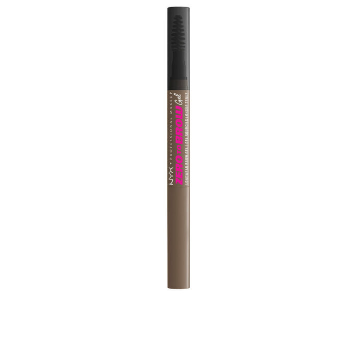 Краски для бровей Zero to brow gel Nyx professional make up, 2 мл, 02-ash brown