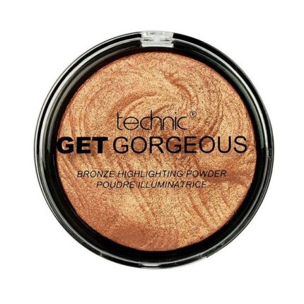 Пудра для лица Get Gorgeous Iluminador en Polvo Technic, 24ct Gold