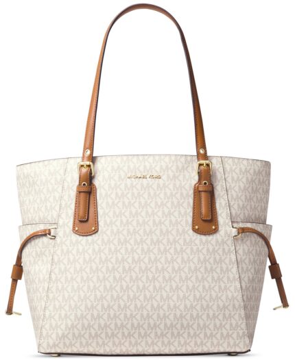 Сумка-тоут с логотипом Voyager East West Michael Kors