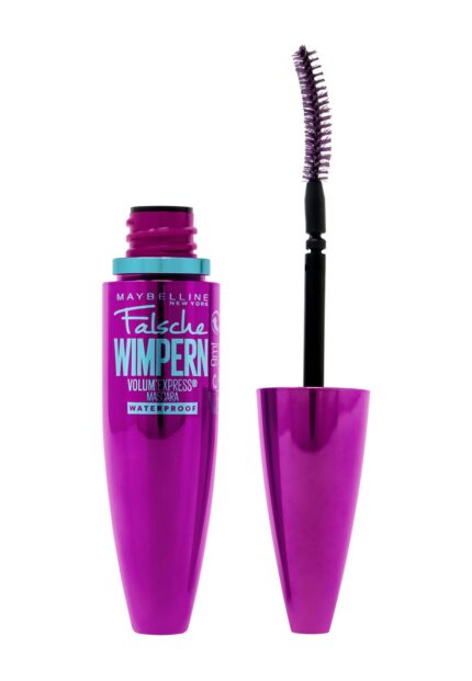 Тушь для ресниц Volum&apos; Express Mascara False Eyelashes Maybelline New York, цвет very black waterproof