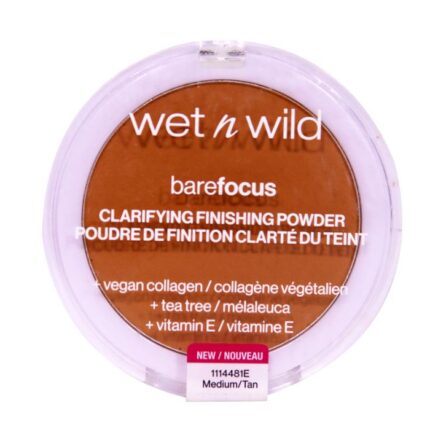 Пудра для лица Polvos Fijadores Bare Focus Clarifying Finishing Powder Wet N Wild, Light/Medium