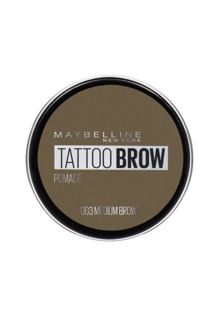 Пудра для бровей Tattoo Brow Pomade Maybelline New York, цвет 003 medium brown