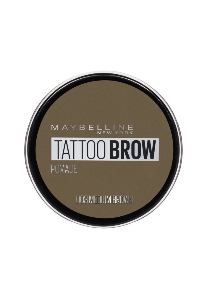 Пудра для бровей Tattoo Brow Pomade Maybelline New York, цвет 003 medium brown