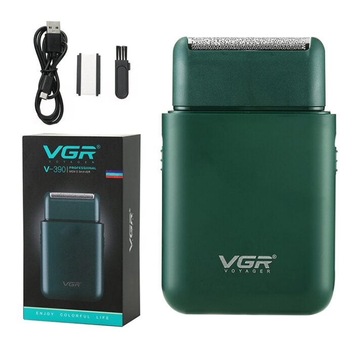 VGR V-390 5W USB Портативная поршневая электробритва