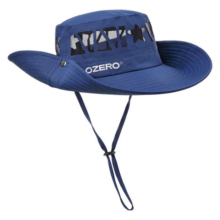 OZERO Summer Sun Shade Sunscreen Hat Outdoor Camping Breathable Large Brim Fisherman Hat