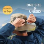 OZERO Summer Sun Shade Sunscreen Hat Outdoor Camping Breathable Large Brim Fisherman Hat