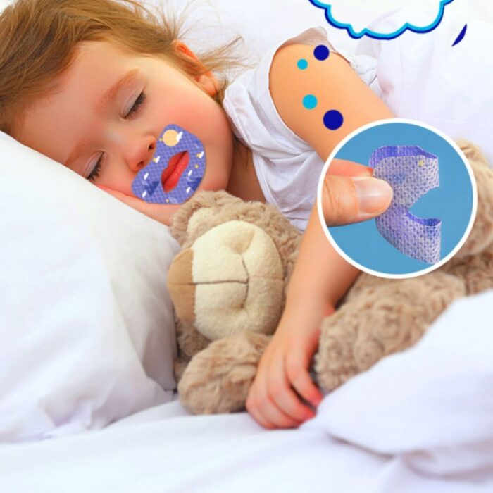 30pcs /Box Fawnmum Mouth Breathing Patch Night Stop Snoring Patch Anti-Snoring Closed Mouth Patch