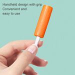 Fawnmum 2pcs /Box Handheld Hollow Cylinder Orthodontic Bite Sticks